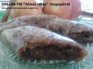 GM-LM-TM Almás rétes rizspapirral