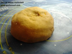 GM-LM Mézes rizslisztből tészta