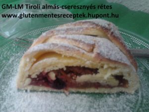 GM-LM Tiroli almás-cseresznyés rétes szelet