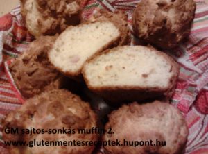 GM sajtos sonkás muffin 2