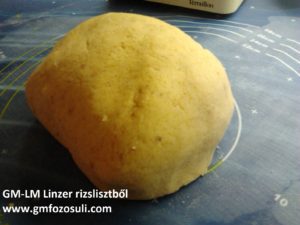 GM-LM Linzer rizslisztből tészta