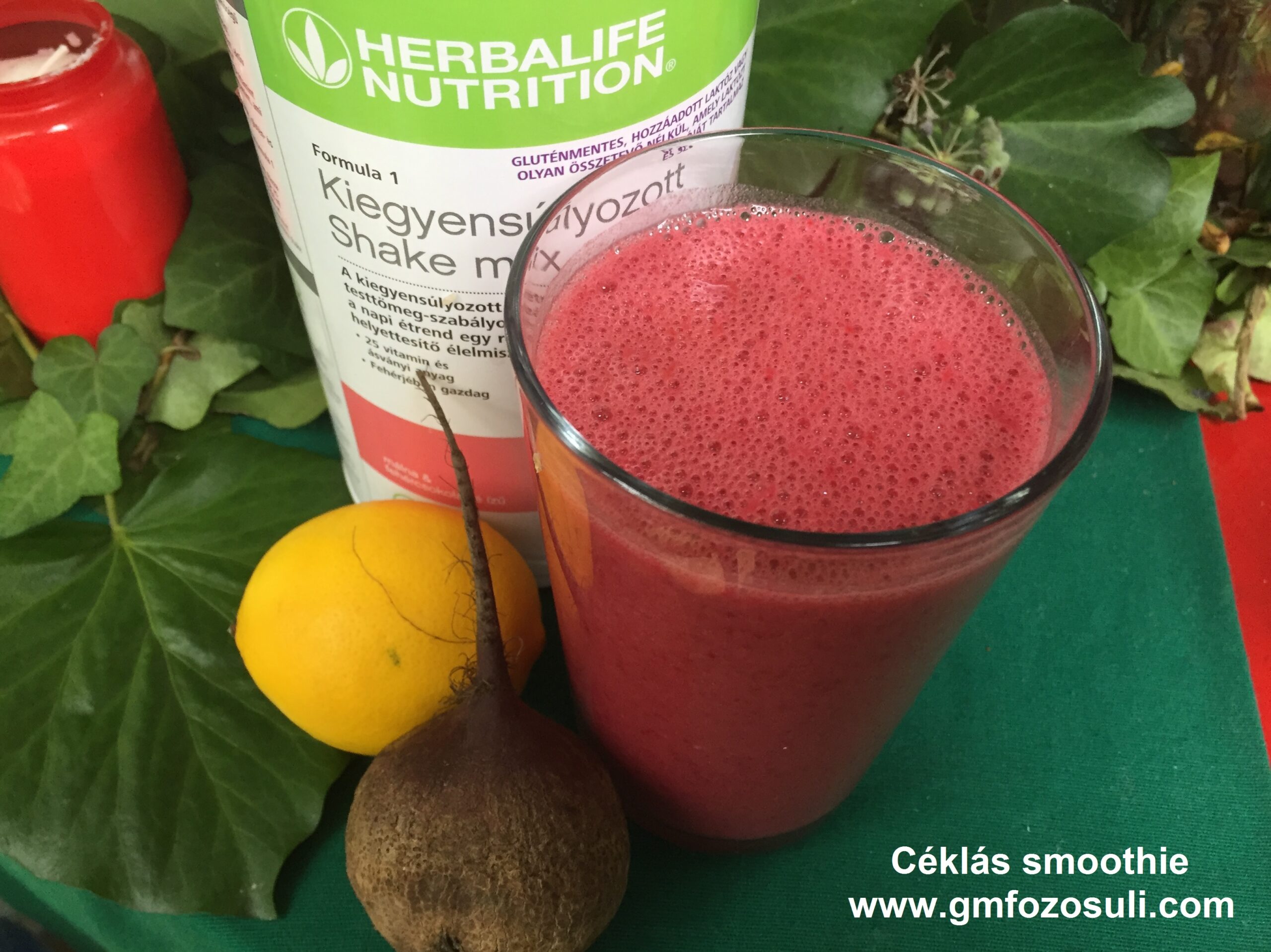 Céklás málnás fehércsokis smoothie gluténmentes vegán Gluténmentes övezet