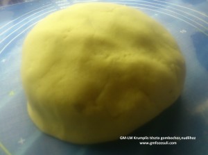 Krumplis tészta gombochoz