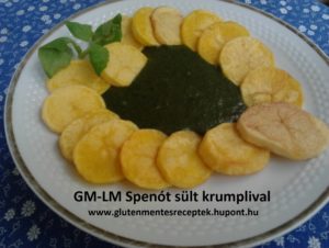 GM-LM Spenót sült krumplival