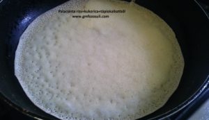 Palacsinta rizs+kukorica+tápioka sütés