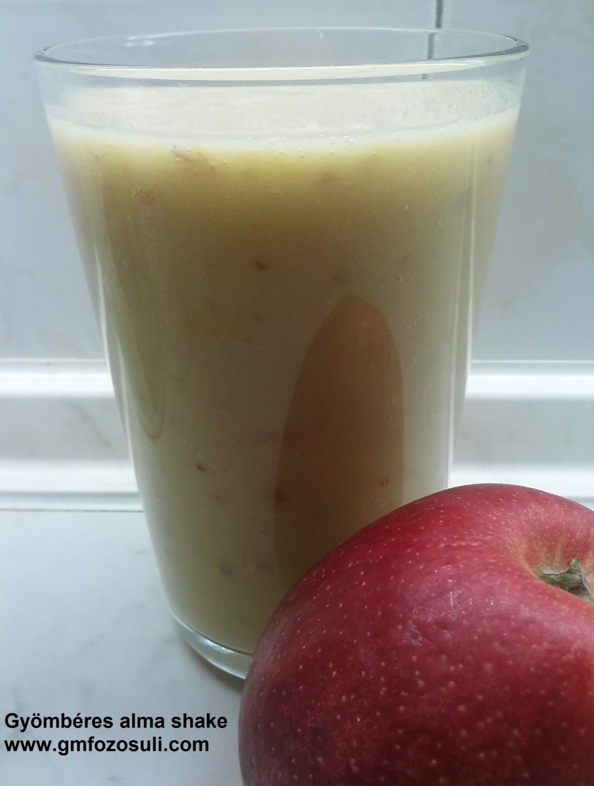 Gyömbéres almás shake Herbalife gluténmentes Egészséges Reggeli program módra