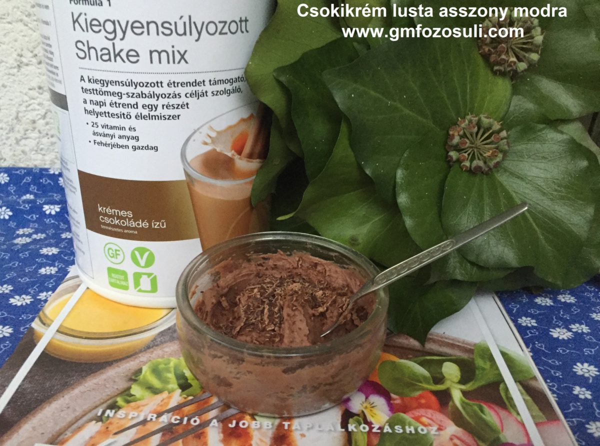 Krémes csoki Lusta asszony módra gluténmentes vegán